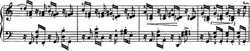 “Fable” (from  “Fantastic Pieces”) (excerpt)