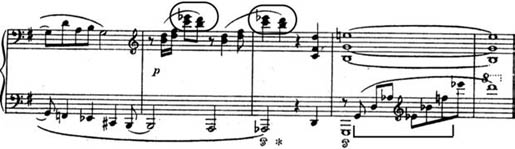 Prelude No. 3, final bars