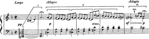 Three basic motives of the exposition